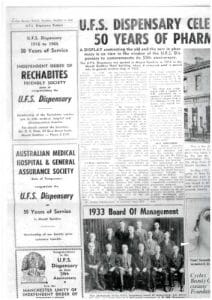 UFS Mt Gambier 50th anniversary newspaper