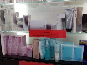 UFS Shiseido Skincare 40% off